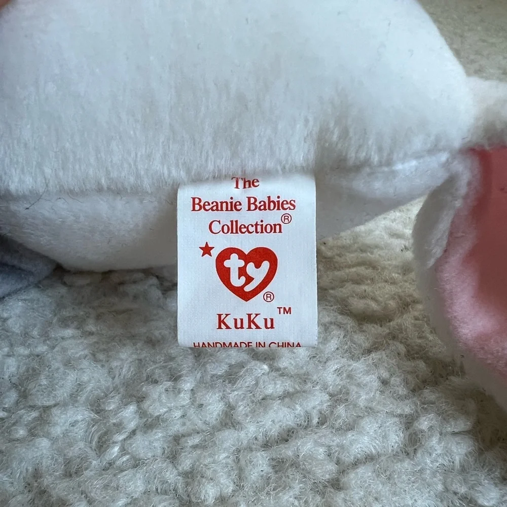 Ty Beanie Babies Kuku The Cocatoo
